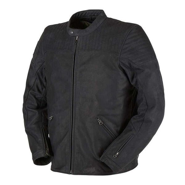 FURYGAN CLINT LEATHER JACKET - BLACK