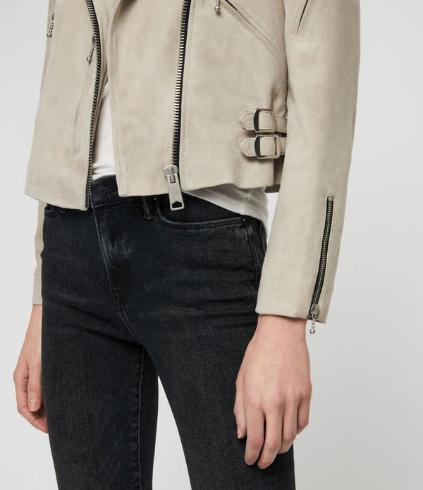 Suede Prescott Biker Jacket