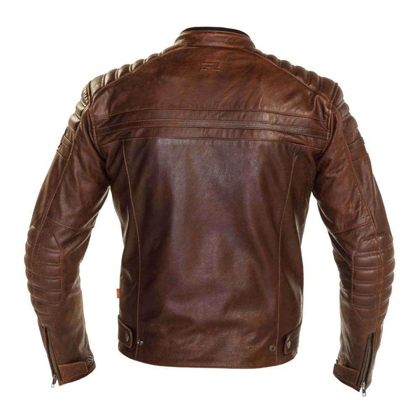 RICHA DAYTONA 2 LEATHER JACKET - BROWN