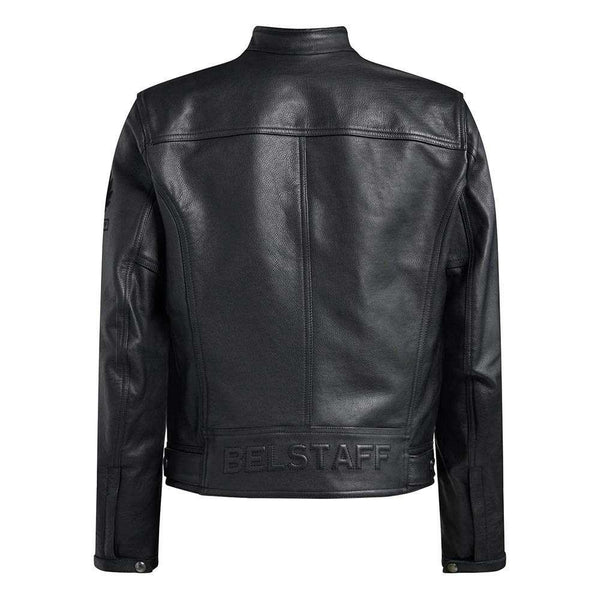 BELSTAFF SLIDER LEATHER JACKET - BLACK