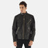 Marlon Black Leather Biker Jacket