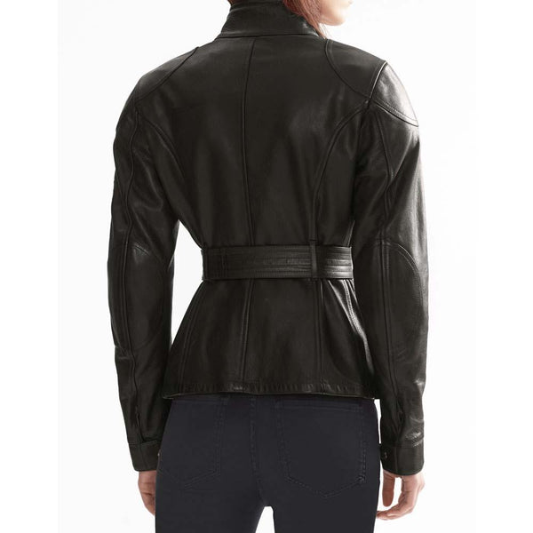 BELSTAFF TRIALMASTER PRO LEATHER LADIES JACKET