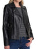 Asymmetrical Zip Jacket w/ Side Lacing