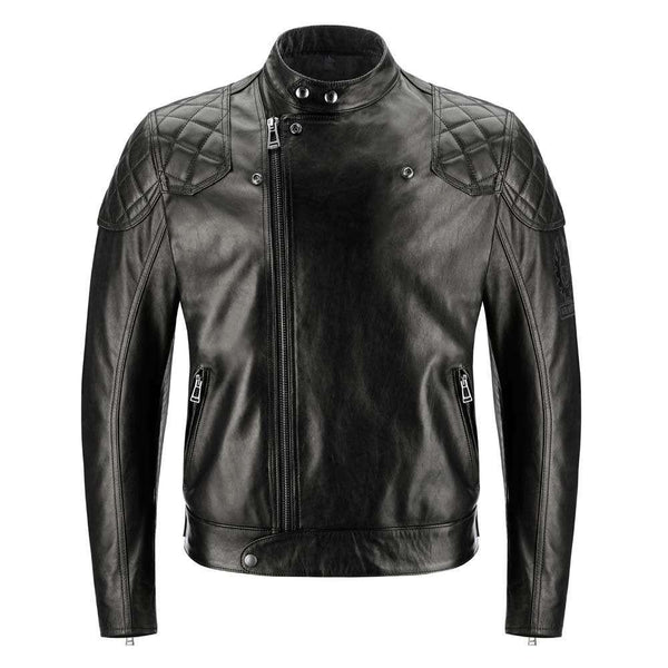 BELSTAFF IVY LEATHER JACKET - BLACK