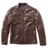 ROLAND SANDS DESIGN RS SIGNATURE RONIN LEATHER JACKET - TOBACCO