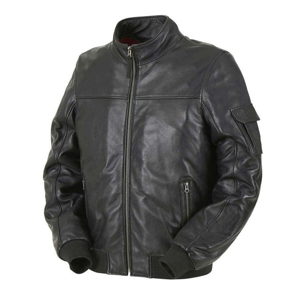 FURYGAN FREDDY LEATHER JACKET - BLACK