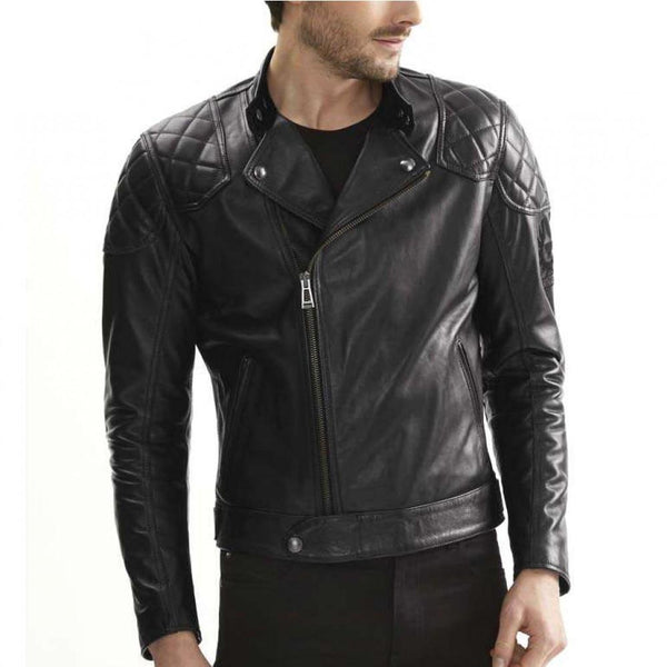 BELSTAFF IVY LEATHER JACKET - BLACK