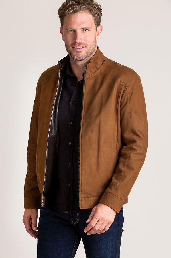 Larson Italian Lambskin Leather Jacket