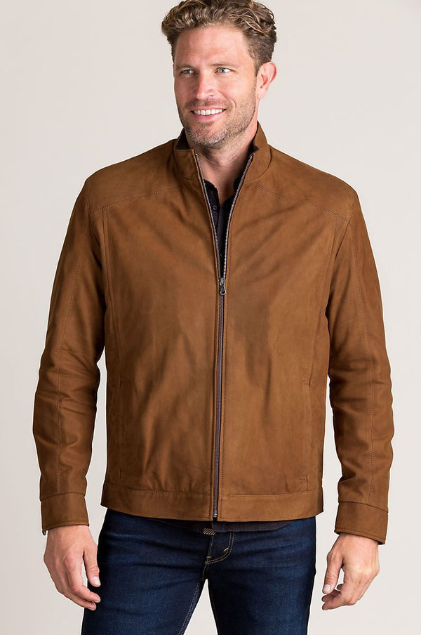 Larson Italian Lambskin Leather Jacket