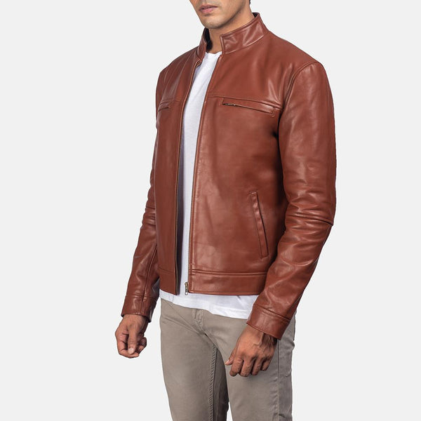 Chang Tan Leather Biker Jacket