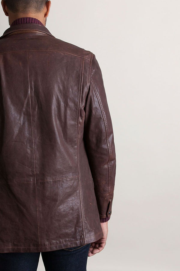 Montreaux Moroccan Lambskin Leather Blazer