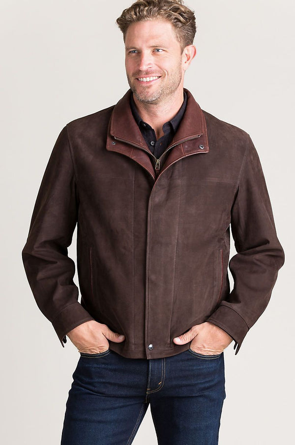 Showman Italian Calfskin Leather Jacket