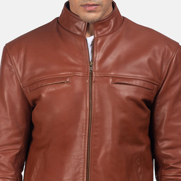 Chang Tan Leather Biker Jacket