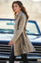 Zena New Zealand Lambskin Leather Frock Coat