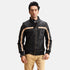 Danson Black Leather Bomber Jacket