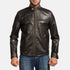 Liberty Black Leather Biker Jacket