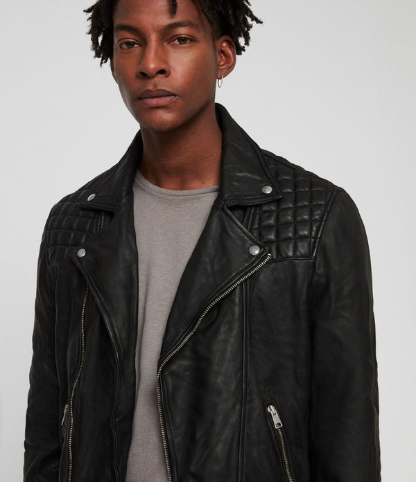 Taro Leather Biker Jacket