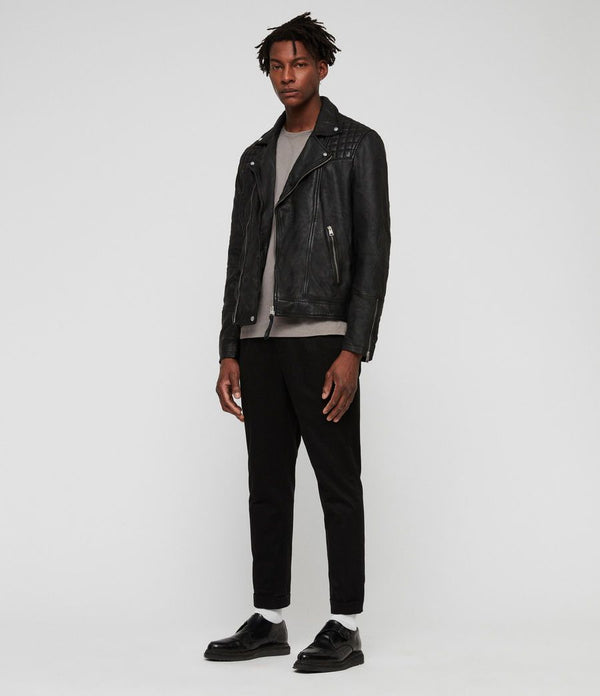 Taro Leather Biker Jacket