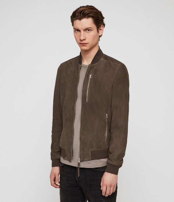 Kemble Suede Bomber Jacket