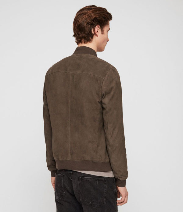 Kemble Suede Bomber Jacket