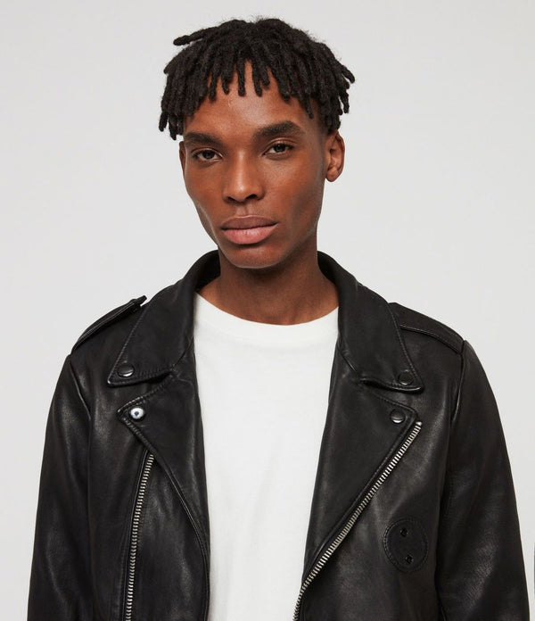 Woodley Leather Biker Jacket