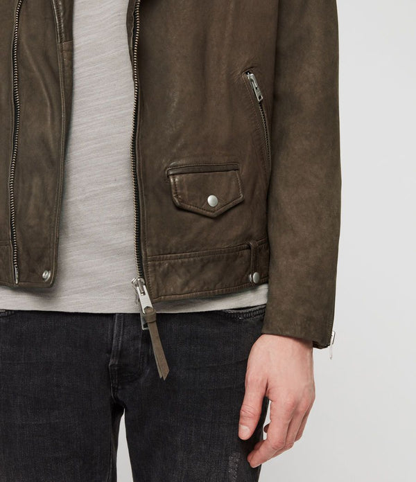 Milo Leather Biker Jacket