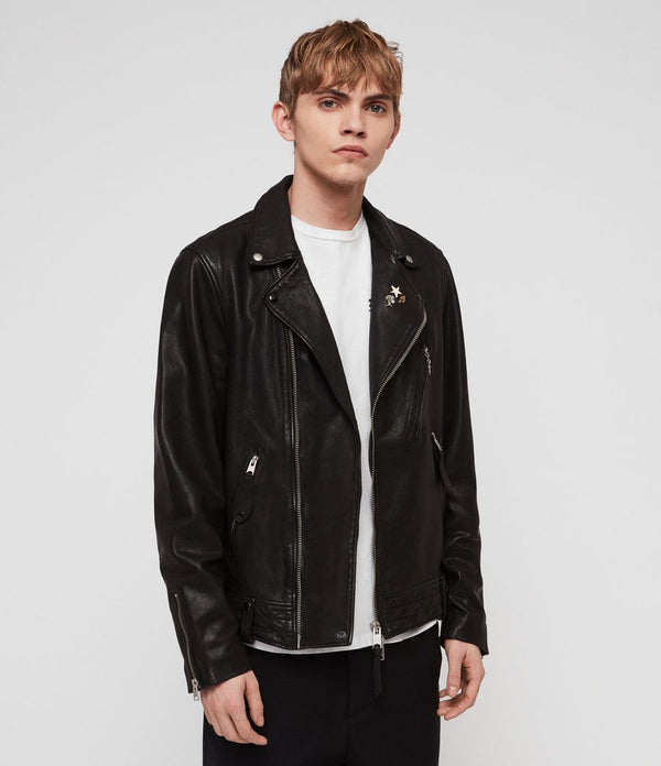 Vice Leather Biker Jacket