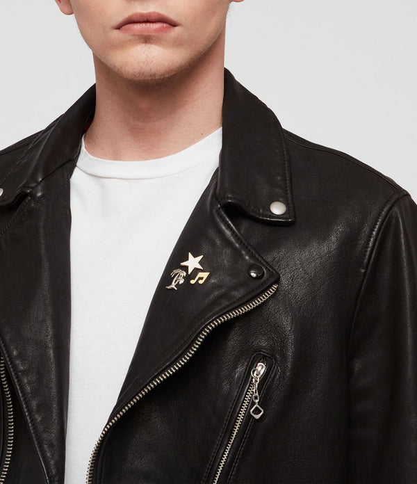 Vice Leather Biker Jacket