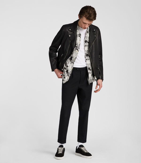 Milo Leather Biker Jacket