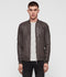 Kino Leather Bomber Jacket