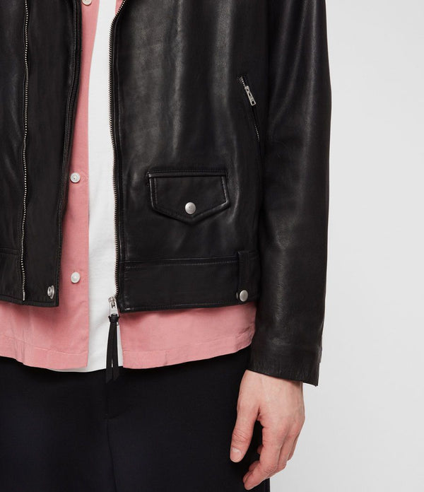 Ace Leather Biker Jacket