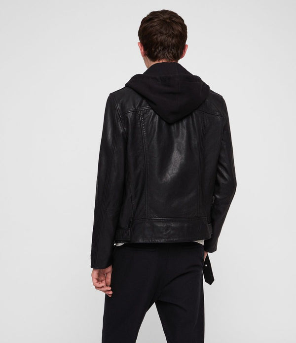 Renzo Leather Biker Jacket