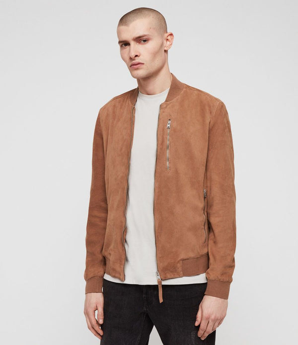 Kemble Suede Bomber Jacket