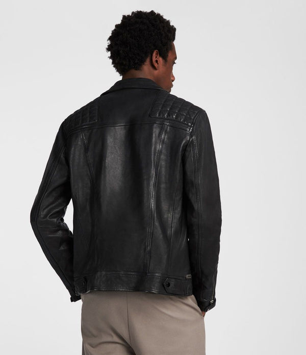 Conroy Leather Biker Jacket