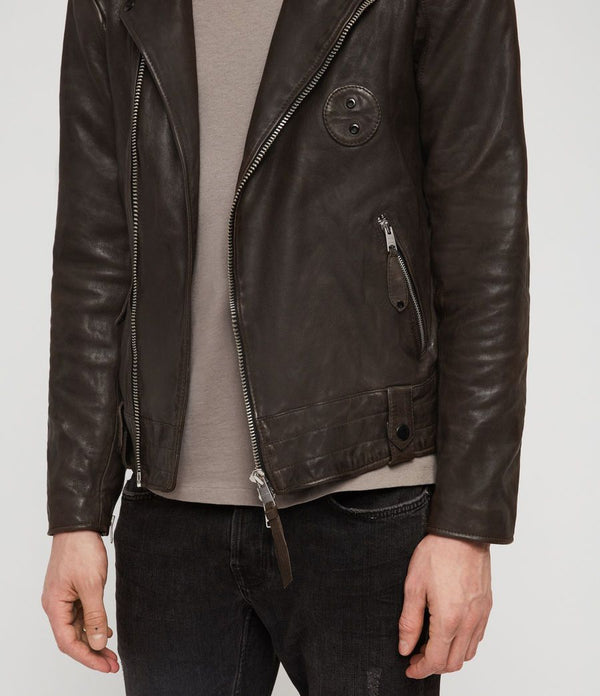 Vixon Leather Biker Jacket