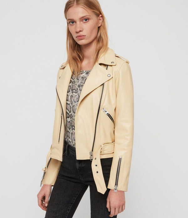 Balfern Leather Biker Jacket