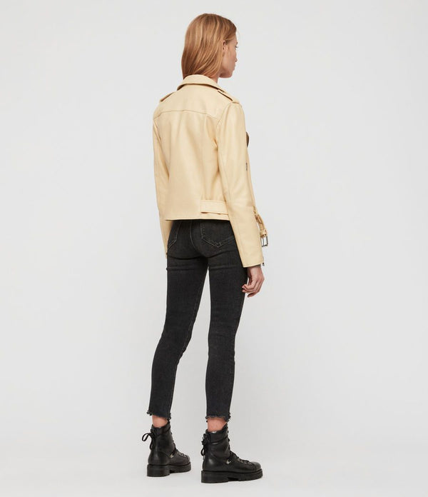 Balfern Leather Biker Jacket