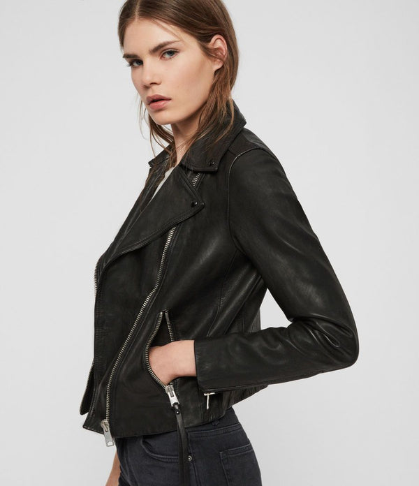 Dalby Leather Biker Jacket