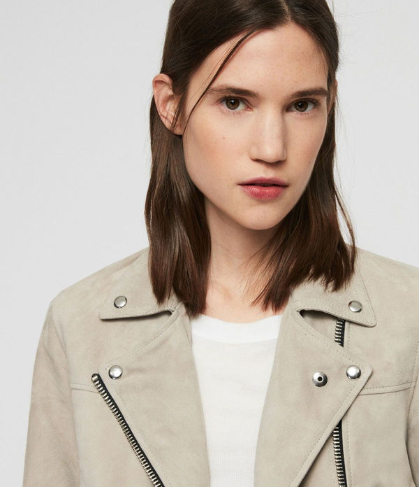 Suede Prescott Biker Jacket