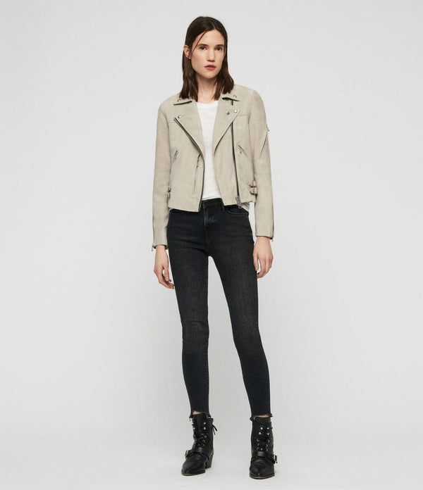 Suede Prescott Biker Jacket