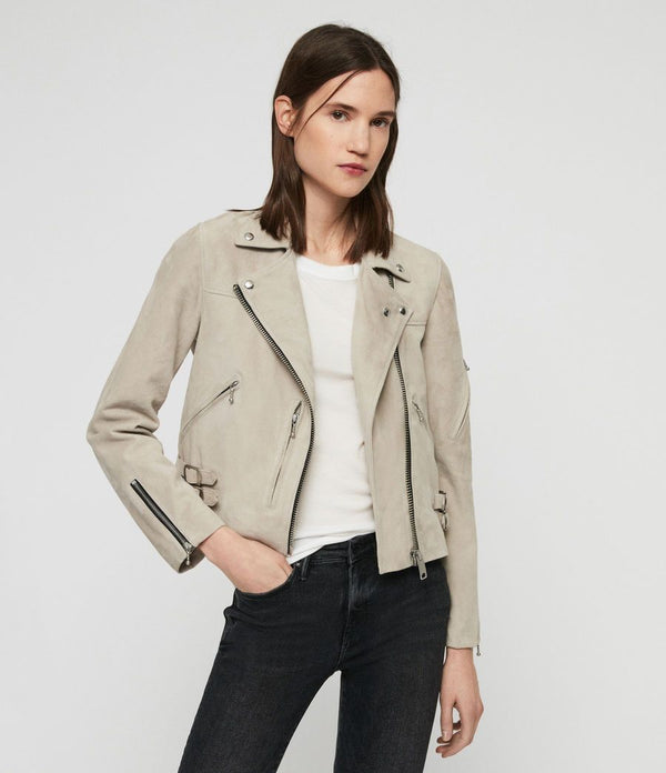 Suede Prescott Biker Jacket