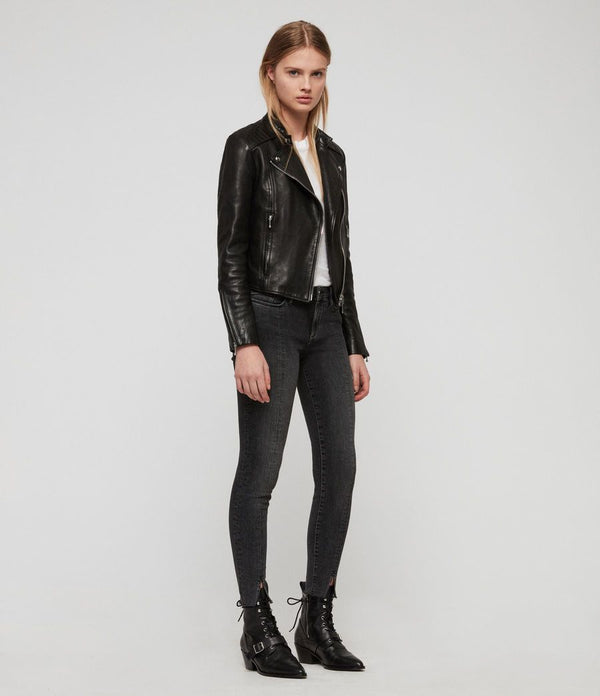 Bircham Leather Biker Jacket