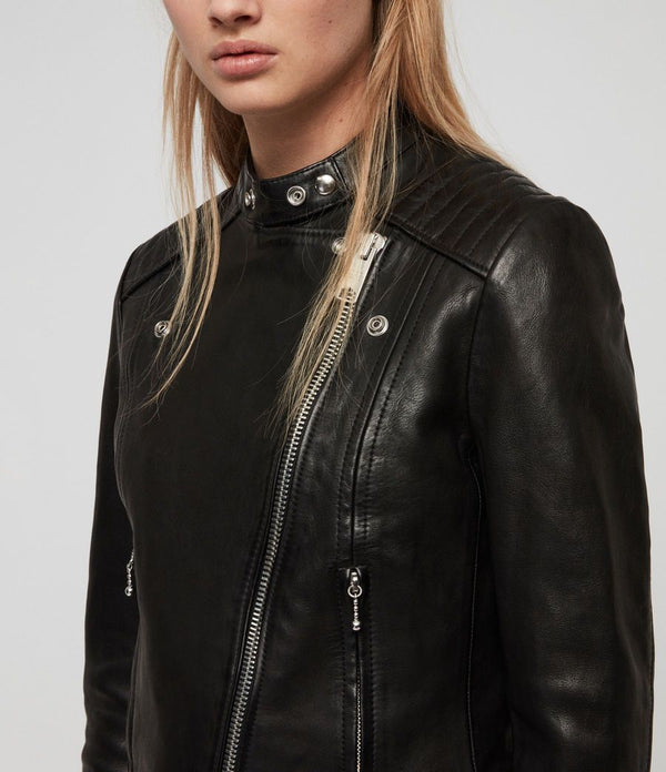 Bircham Leather Biker Jacket