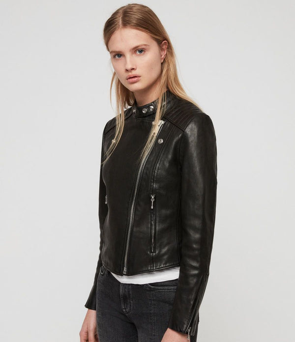 Bircham Leather Biker Jacket