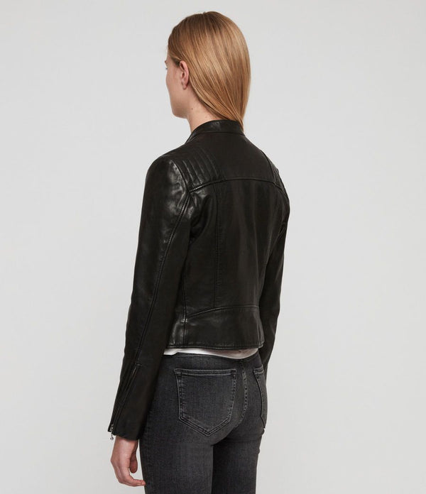 Bircham Leather Biker Jacket