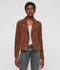 Suede Vela Biker Jacket