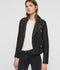 Cargo Leather Biker Jacket