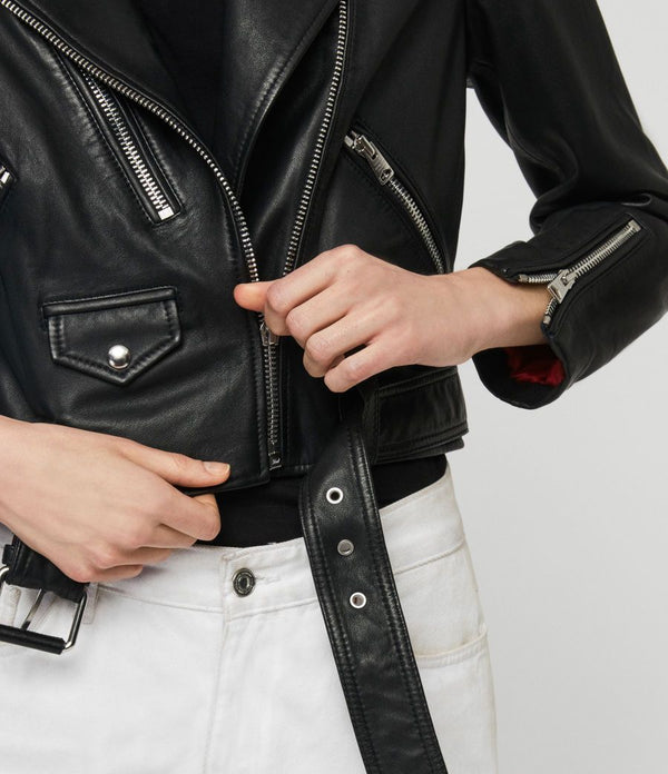 Lexi Leather Biker Jacket