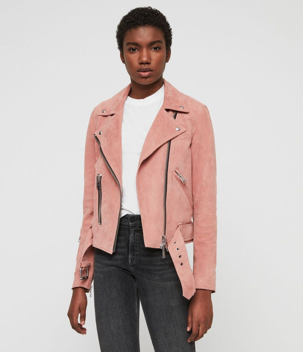 Suede Gidley Biker Jacket