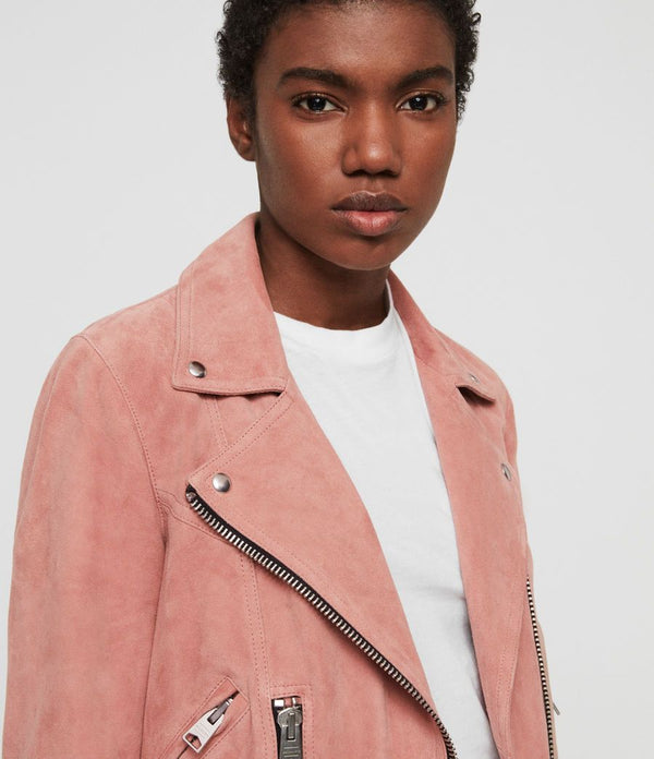 Suede Gidley Biker Jacket